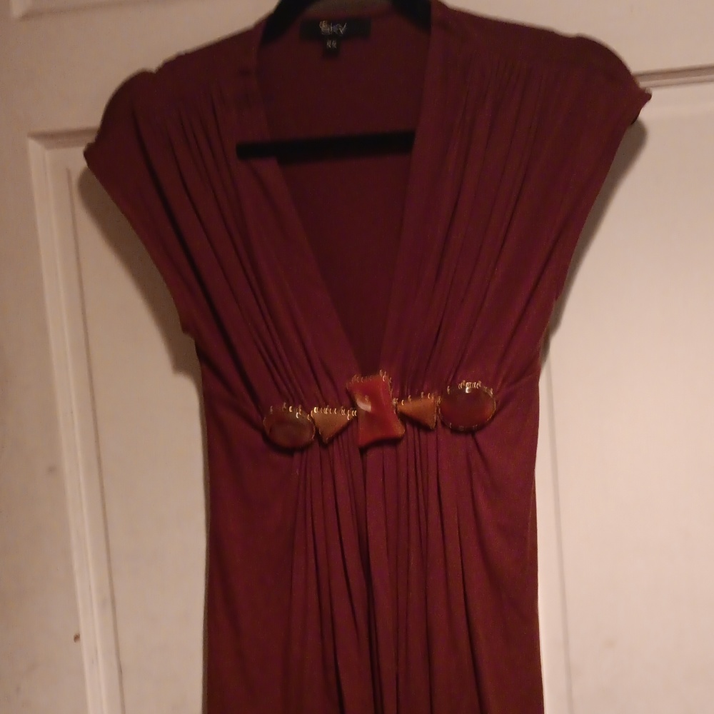 Sky s gem stone blouse